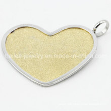 Stainless Steel Heart Pendant Fashion Jewelry for Decoration